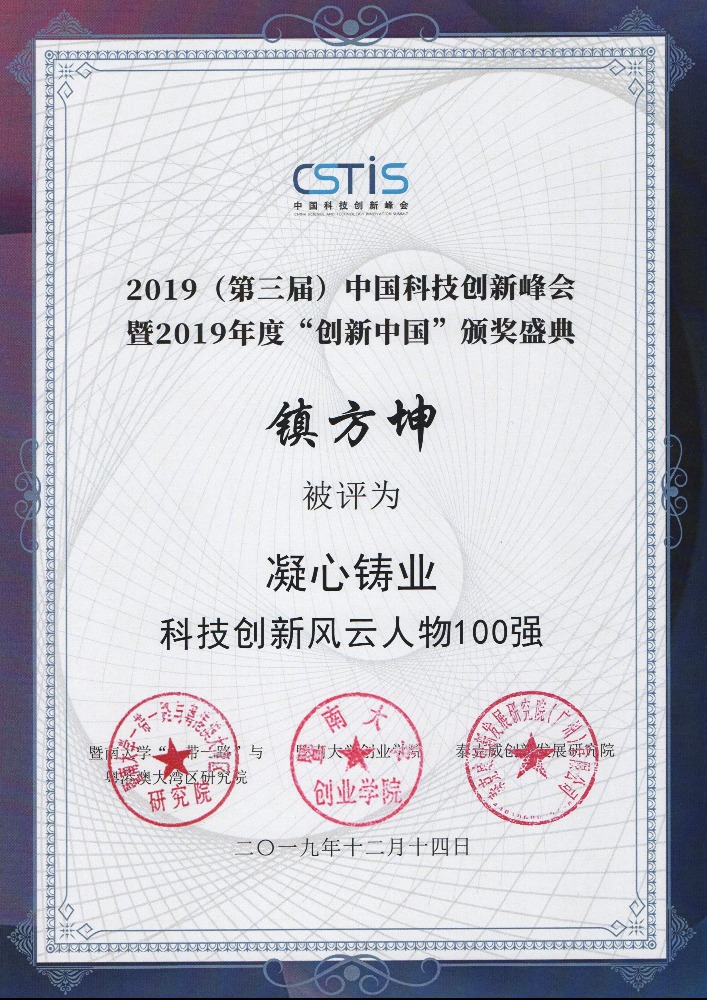 荣誉证书标题一