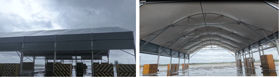 拆装式机库篷房